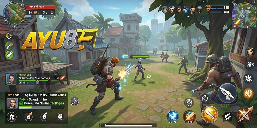 Screenshot utama AYU89 yang menunjukkan fitur pengingat di aplikasi Utility.