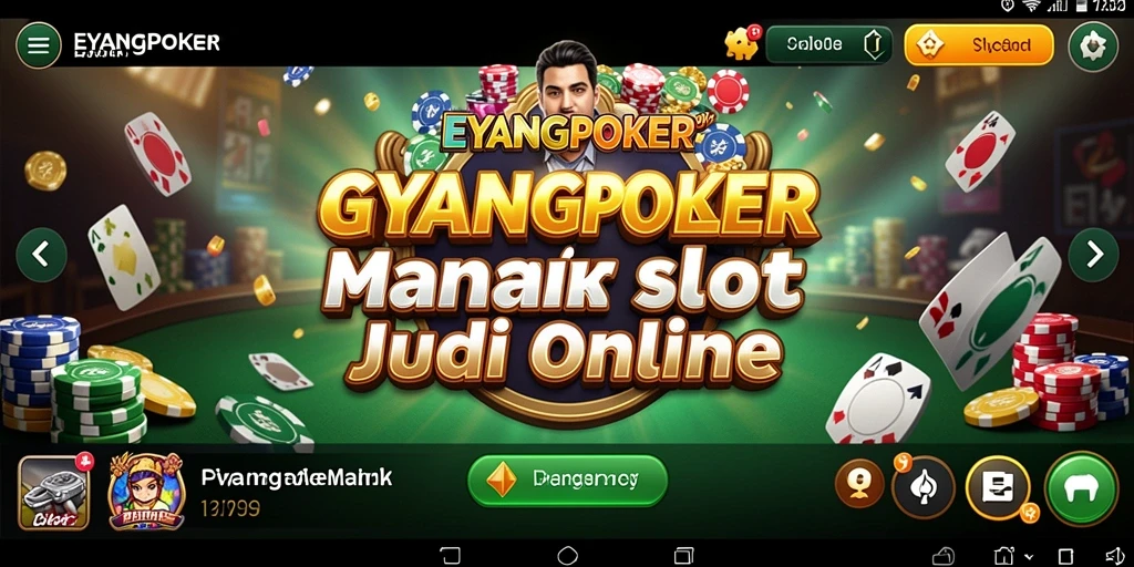 Screenshot gameplay EYANGPOKER yang menampilkan keseruan permainan Slot.