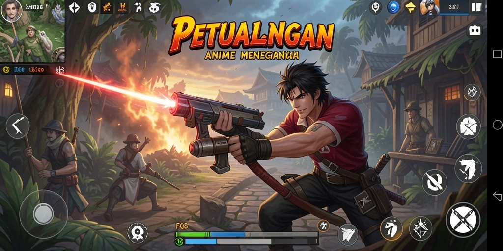 Gameplay seru dan karakter Anime yang menarik di FO8.