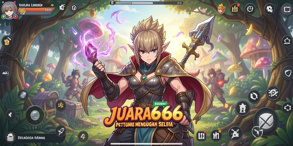 Tampilan gameplay JUARA666 yang menawan dan penuh aksi.