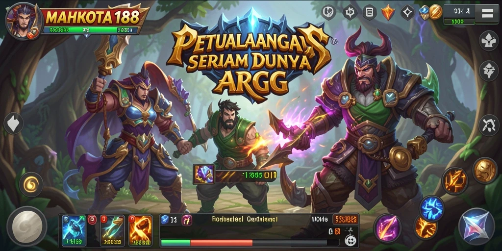 Gameplay seru di dunia fantasi MAHKOTA188.