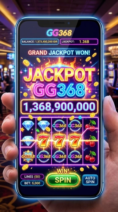 Tampilan antarmuka pengguna gg368 yang ramah dan intuitif.
