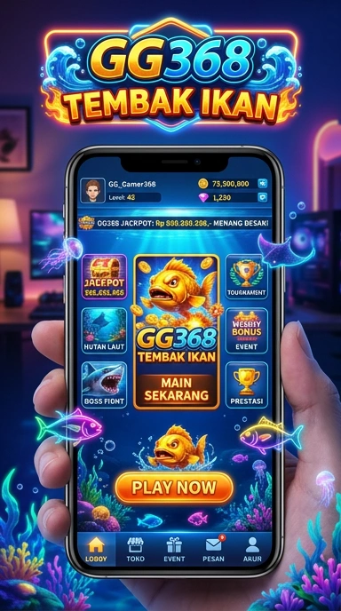 Screenshot aplikasi gg368 yang menunjukkan katalog aplikasi terkini.
